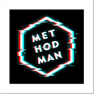 METHOD MAN POLYGON GLITCH Posters and Art